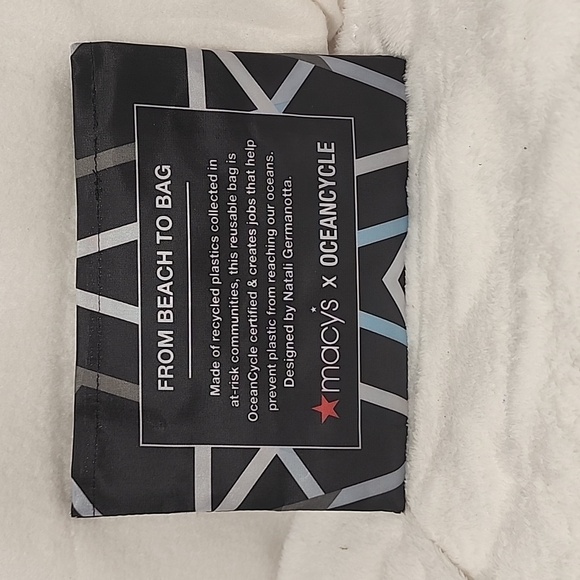 Macy's × Oceancycle Beach Bag/ Reusable Tote NWT - Picture 1 of 3